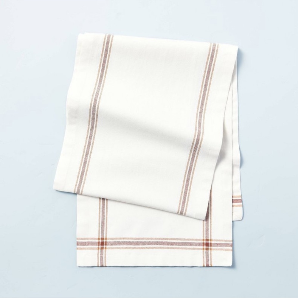 Hearth & Hand Fall stripe table runner